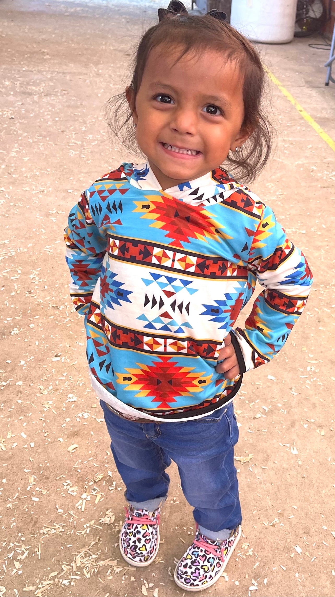 Aztec Hoodie Kids